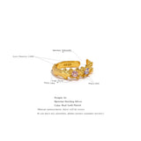 Sterling Silver CZ Ear Bone Clips Fine Jewelry for Women