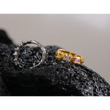 Sterling Silver CZ Ear Bone Clips Fine Jewelry for Women