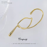 Geometric Ear Cuff Earrings for Women Statement Metal No Pierced Ear Clip