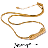 Stainless Steel Chain Pendant Necklace for Women