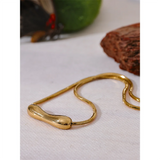 Stainless Steel Chain Pendant Necklace for Women