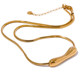 Stainless Steel Chain Pendant Necklace for Women