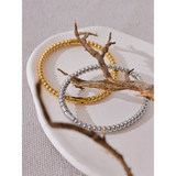 Stainless Steel Statement Bracelet Bangle Charm Polished Jewelry