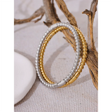 Stainless Steel Statement Bracelet Bangle Charm Polished Jewelry