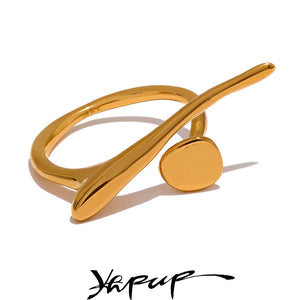 Stainless Steel Minimalist Ring for Women