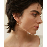 Golden Sweet Jewelry Gift Stainless Steel Stud Earrings for Women