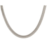 Double Layer Stainless Steel Necklace Jewelry