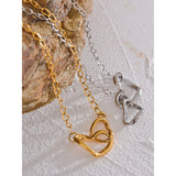 Heart Pendant Fasbion Necklace Valentine Gift