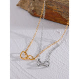 Heart Pendant Fasbion Necklace Valentine Gift