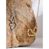 Heart Pendant Fasbion Necklace Valentine Gift