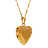 Heart Stainless Steel Pendant Drop Necklace