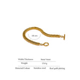 Geometric Stainless Steel Choker Necklace for Women