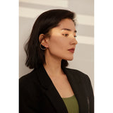 Metal Geometric Ear Bone Clip for Women Copper No Puncture Earrings