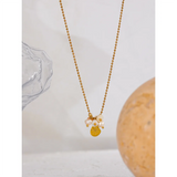 Freshwater Pearl Shell Pendant Necklace Stylish Jewelry for Women