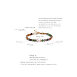 Tourmaline Stone Pearl Bead Bracelet for Women Mother Gift