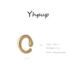 Geometric Round Cuff Cartilage Earrings