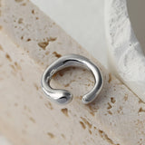 Geometric Round Cuff Cartilage Earrings