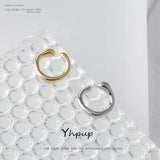 Geometric Round Cuff Cartilage Earrings