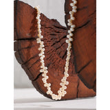 Stainless Steel Freshwater Pearl Chain Necklace Jewelry Gift