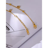Women's Stainless Steel CZ Bracelet Delicate Cubic Zirconia Charm