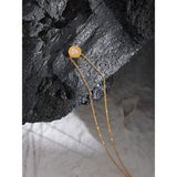 Heart CZ Pendant Necklace for Women Collar Golden Charm Jewelry Gift