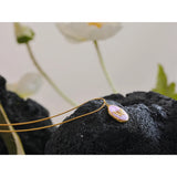 Pink Butterfly Pendant Necklace for Women