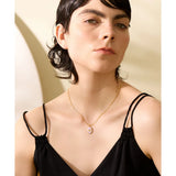 Pink Butterfly Pendant Necklace for Women
