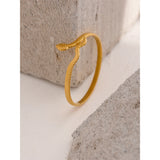 Snake 316 Stainless Steel Bangle Women Golden Wrist Jewelry