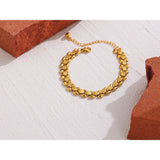 Stainless Steel Chain Bracelet Waterproof Metal Jewelry for Women