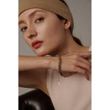 Stainless Steel Thick Chain Bangle Bracelet for Girls