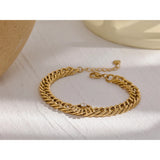 Golden Eye Chain Bracelet Bangle for Women