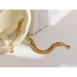 Golden Eye Chain Bracelet Bangle for Women