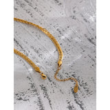 Golden Chain Necklace for Women Statement Jewelry