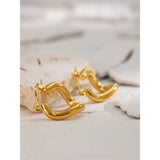 Minimalist 18K Plated Geometric Earrings