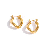 Minimalist 18K Plated Geometric Earrings