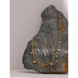 Stainless Steel CZ Chain Necklace for Women Wedding Gift