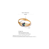 Enamel Eye Stainless Steel Bangle Charm Bracelet