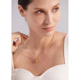 Stainless Steel Conch Pendant Necklace Waterproof Jewelry