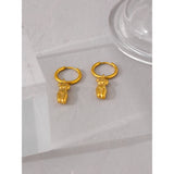 Women's Stainless Steel Hoop Earrings