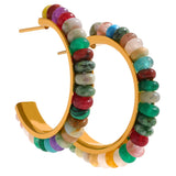 Bohemia Hoop Earrings Vintage Jewelry Women