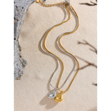 Waterproof 316l Stainless Steel Geometric Pendants for Necklace