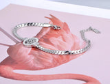 Bohemian Crystal Tree Charm Bracelet for Women