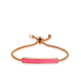 Gold-Color Czech Stone Ladies Bangle Bracelet B150390398R