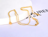 Geometric Square Charm Anklet Stainless Steel Foot Jewelry YA22008