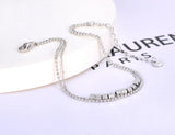 Geometric Square Charm Anklet Stainless Steel Foot Jewelry YA22008