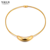 Geometric Choker Necklace 18K Plated YN23075