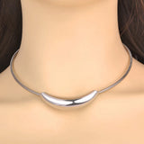 Geometric Choker Necklace 18K Plated YN23075