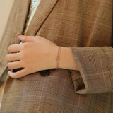 Bohemia Beach Bracelets for Women Double Knotted Charm Bracelet
