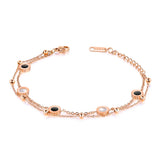 Shell Chain Bracelet Stainless Steel Charm Women YB18090