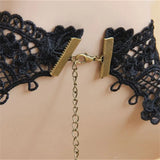 Gothic Lace Choker Necklace Pendant Vintage Women Accessories